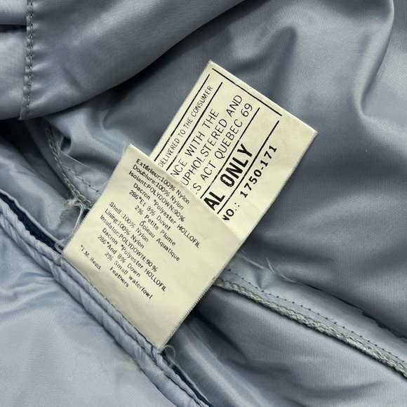 Vintage Women's Ski Vest Mountain Goat by White Stag Puffer 80's Red Blue Yellow - Picture 10 of 16